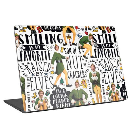 Elf Pattern Laptop Skins