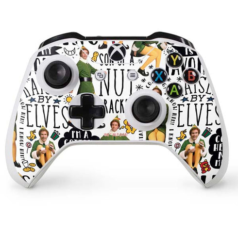 Elf Pattern Xbox One S Console and Controller Bundle Skin