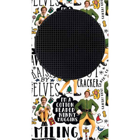 Elf Pattern Xbox Series S Console Skin