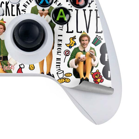Elf Pattern Xbox Series S Controller Skin