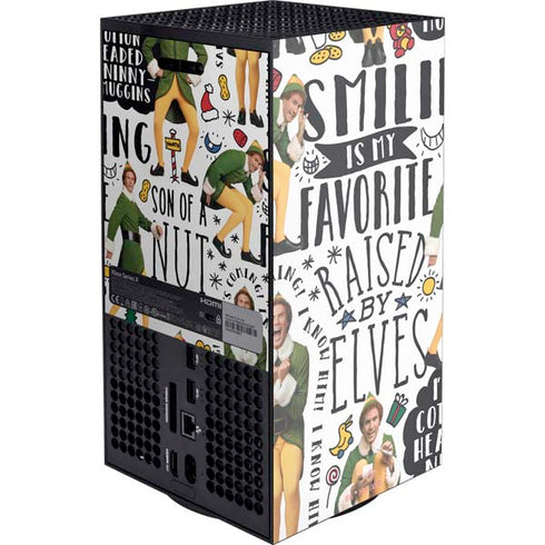 Elf Pattern Xbox Series X Console Skin