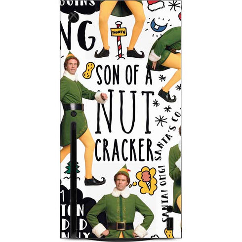 Elf Pattern Xbox Series X Console Skin