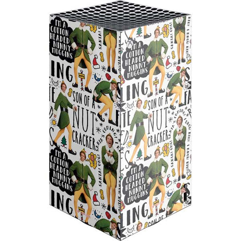 Elf Pattern XBox Series X Digital Edition Console Skin