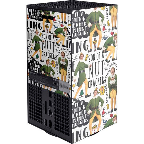 Elf Pattern XBox Series X Digital Edition Console Skin