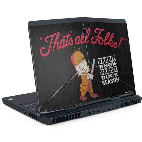Looney Tunes Elmer Fudd Thats All Folks Dell Alienware Skin