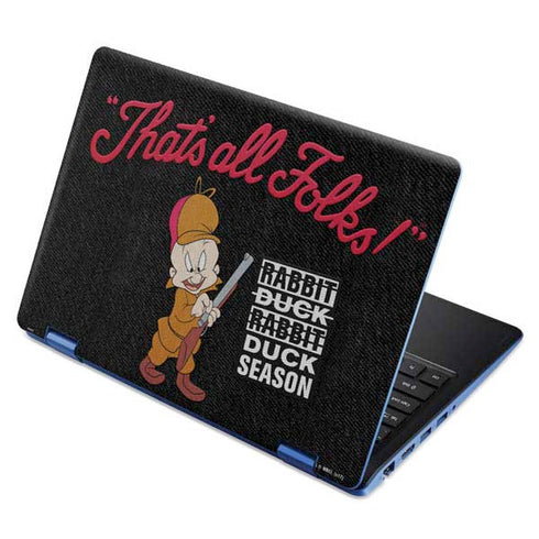 Looney Tunes Elmer Fudd Thats All Folks Aspire R11 11.6in Skin
