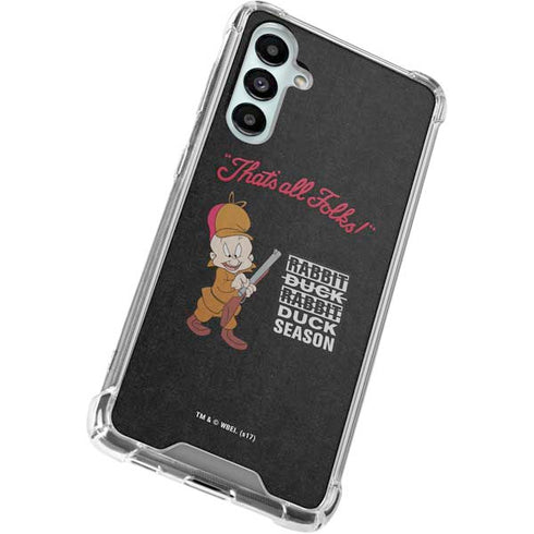 Looney Tunes Elmer Fudd Thats All Folks Galaxy A16 5G Clear Case