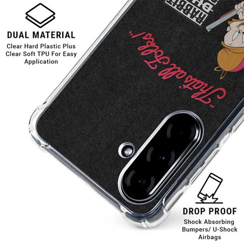 Looney Tunes Elmer Fudd Thats All Folks Galaxy A36 5G Clear Case