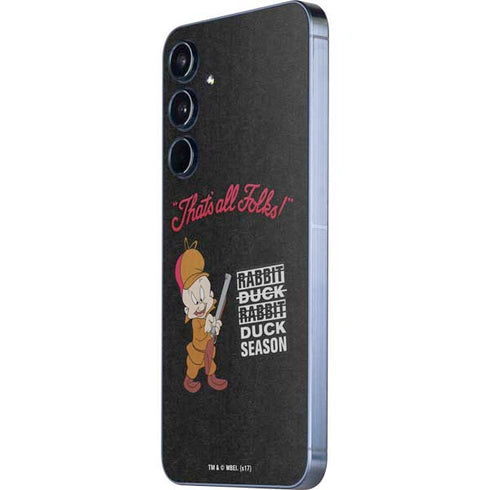 Looney Tunes Elmer Fudd Thats All Folks Galaxy A55 5G Skin