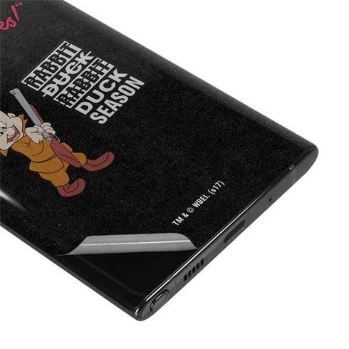 Looney Tunes Elmer Fudd Thats All Folks Galaxy Note 10 Plus Skin