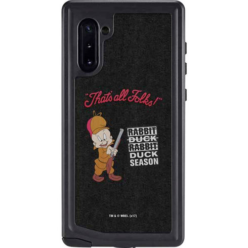 Looney Tunes Elmer Fudd Thats All Folks Galaxy Cases
