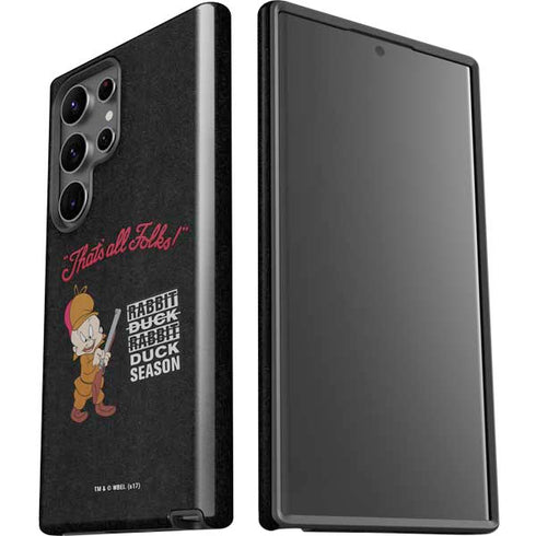 Looney Tunes Elmer Fudd Thats All Folks Galaxy S23 Ultra Pro Case