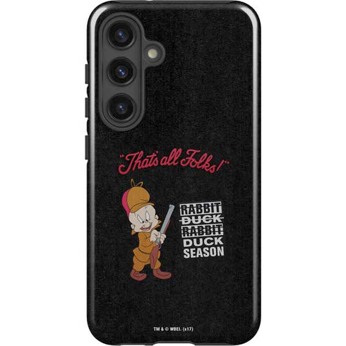 Looney Tunes Elmer Fudd Thats All Folks Galaxy S25 Impact Case