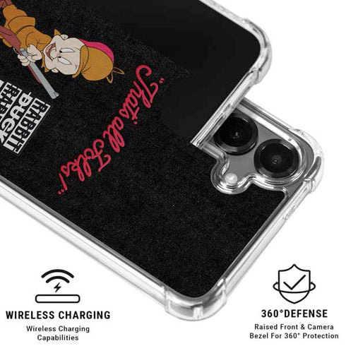 Looney Tunes Elmer Fudd Thats All Folks Galaxy S26 Clear Case