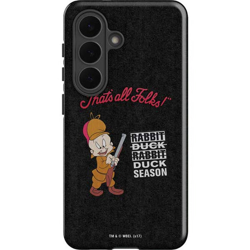 Looney Tunes Elmer Fudd Thats All Folks Galaxy S26 Plus Impact Case