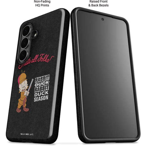 Looney Tunes Elmer Fudd Thats All Folks Galaxy S26 Plus Impact Case