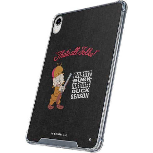 Looney Tunes Elmer Fudd Thats All Folks iPad 11th Gen (2025) Clear Case
