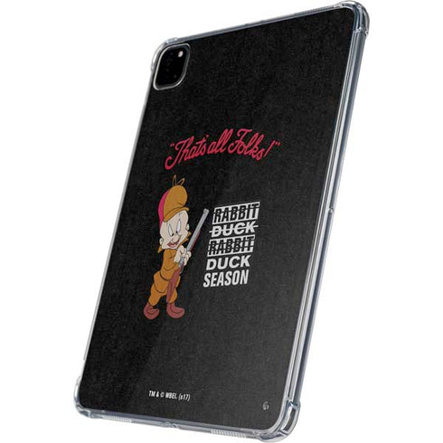 Looney Tunes Elmer Fudd Thats All Folks iPad Pro 11in (2024) Clear Case
