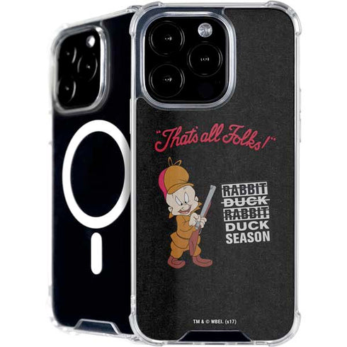 Looney Tunes Elmer Fudd Thats All Folks iPhone 16 Pro MagSafe Case
