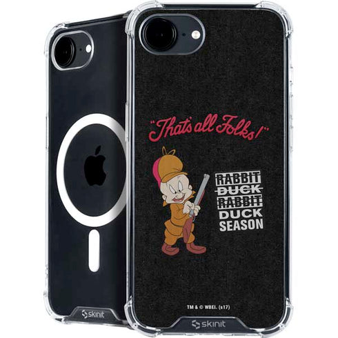 Looney Tunes Elmer Fudd Thats All Folks iPhone 16e MagSafe Case