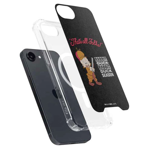 Looney Tunes Elmer Fudd Thats All Folks iPhone 16e MagSafe Case