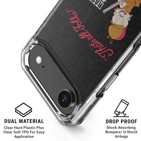 Looney Tunes Elmer Fudd Thats All Folks iPhone 17 Air Clear Case