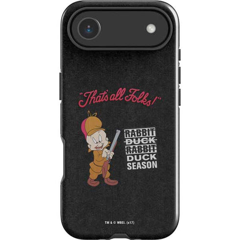 Looney Tunes Elmer Fudd Thats All Folks iPhone 17 Air Impact Case