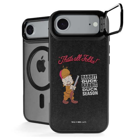 Looney Tunes Elmer Fudd Thats All Folks iPhone 17 Air Kickstand Case
