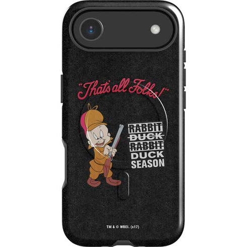 Looney Tunes Elmer Fudd Thats All Folks iPhone 17 Air Magsafe Impact Case