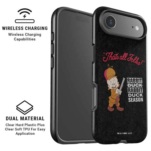 Looney Tunes Elmer Fudd Thats All Folks iPhone 17 Air Magsafe Impact Case