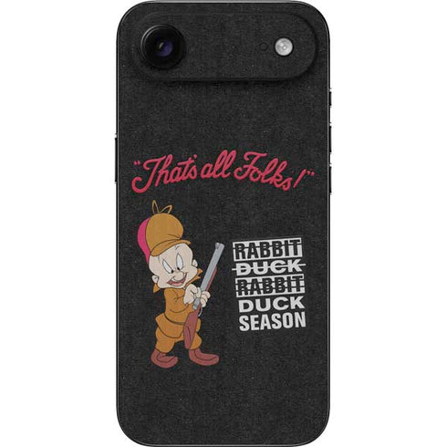 Looney Tunes Elmer Fudd Thats All Folks iPhone 17 Air Skin
