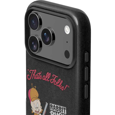 Looney Tunes Elmer Fudd Thats All Folks iPhone 17 Pro Impact Case