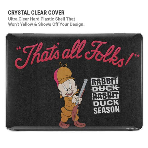 Looney Tunes Elmer Fudd Thats All Folks MacBook Pro 14in (2021-24) Case plus Skin