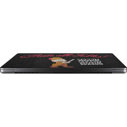 Looney Tunes Elmer Fudd Thats All Folks Apple MacBook Pro 14-inch Skin