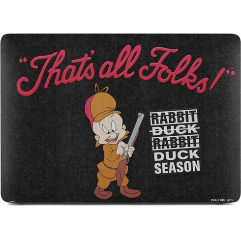 Looney Tunes Elmer Fudd Thats All Folks Apple MacBook Pro 16-inch Skin