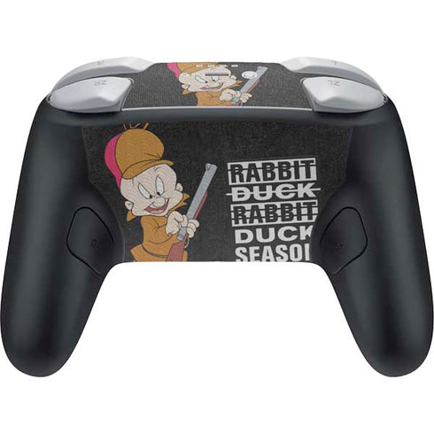 Looney Tunes Elmer Fudd Thats All Folks Nintendo Switch 2 (2025) Pro Controller Skin