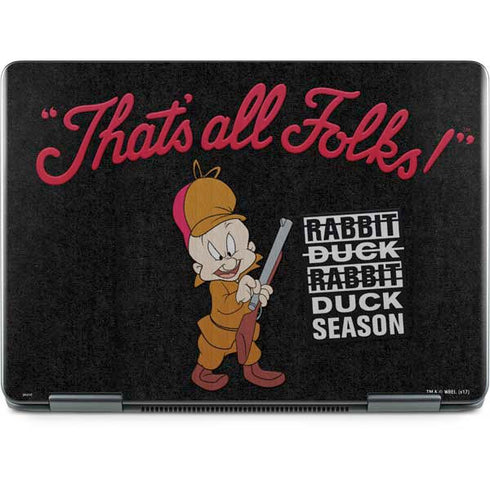 Looney Tunes Elmer Fudd Thats All Folks Notebook 9 Pro 13in (2017) Skin