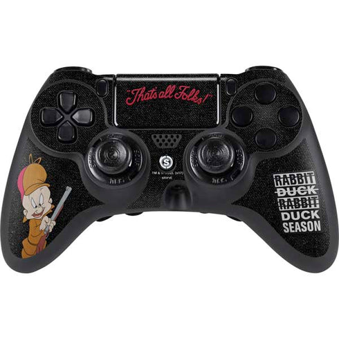 Looney Tunes Elmer Fudd Thats All Folks PlayStation PS4 Skins