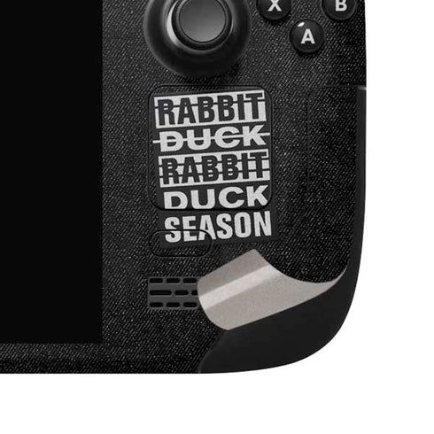 Looney Tunes Elmer Fudd Thats All Folks Steam Deck Handheld Gaming Computer OLED Skin