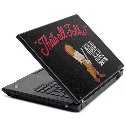 Looney Tunes Elmer Fudd Thats All Folks T440s Skin