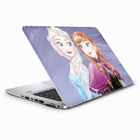 Disney Frozen Elsa and Anna Sisters Art HP Elitebook Skin
