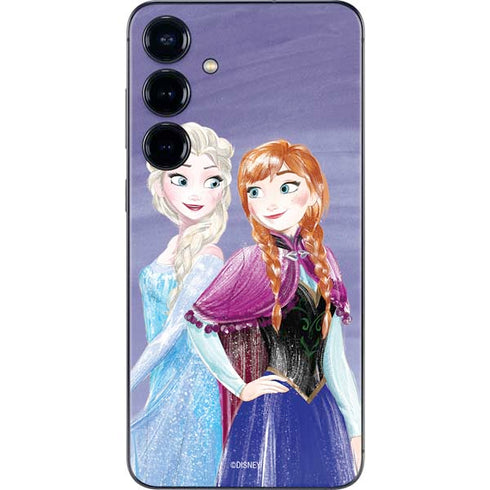 Disney Frozen Elsa and Anna Sisters Art Galaxy A16 5G Skin