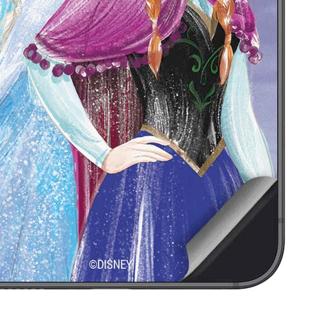 Disney Frozen Elsa and Anna Sisters Art Galaxy A16 5G Skin
