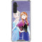 Disney Frozen Elsa and Anna Sisters Art Galaxy A17 Clear Case