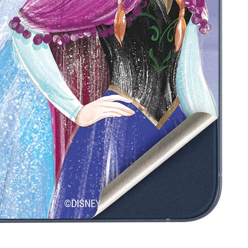 Disney Frozen Elsa and Anna Sisters Art Galaxy A35 5G Skin