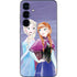 Disney Frozen Elsa and Anna Sisters Art Galaxy S25 Skin