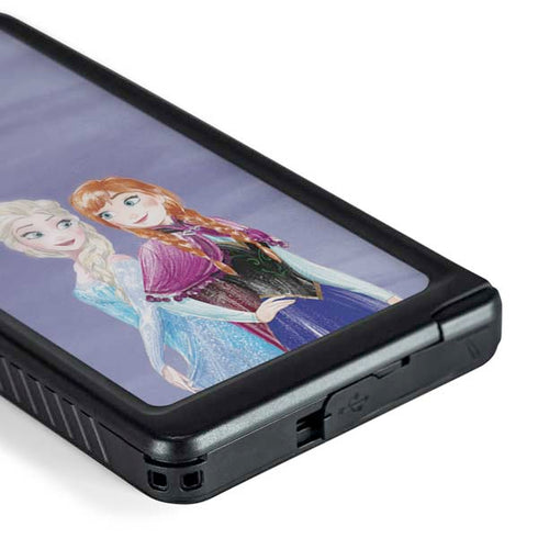 Disney Frozen Elsa and Anna Sisters Art Galaxy S24 Ultra Waterproof Case