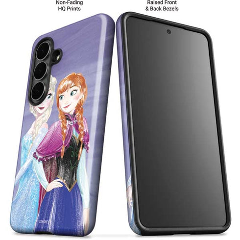 Disney Frozen Elsa and Anna Sisters Art Galaxy S26 Impact Case