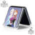 Disney Frozen Elsa and Anna Sisters Art Galaxy Z Flip6 Clear Case