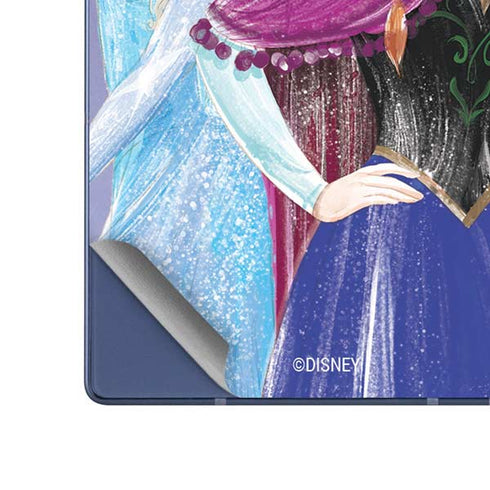 Disney Frozen Elsa and Anna Sisters Art Galaxy Z Fold6 Skin